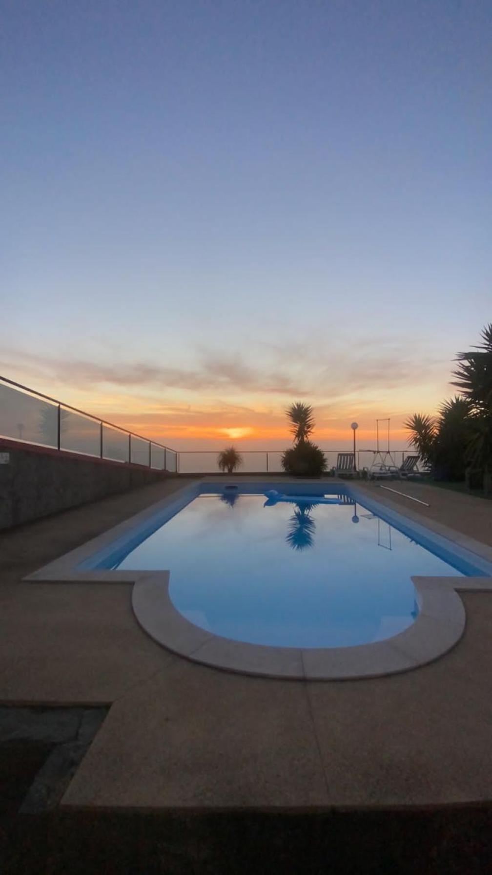 Sunset Paradise Villa With Heated Pool Calheta  Extérieur photo