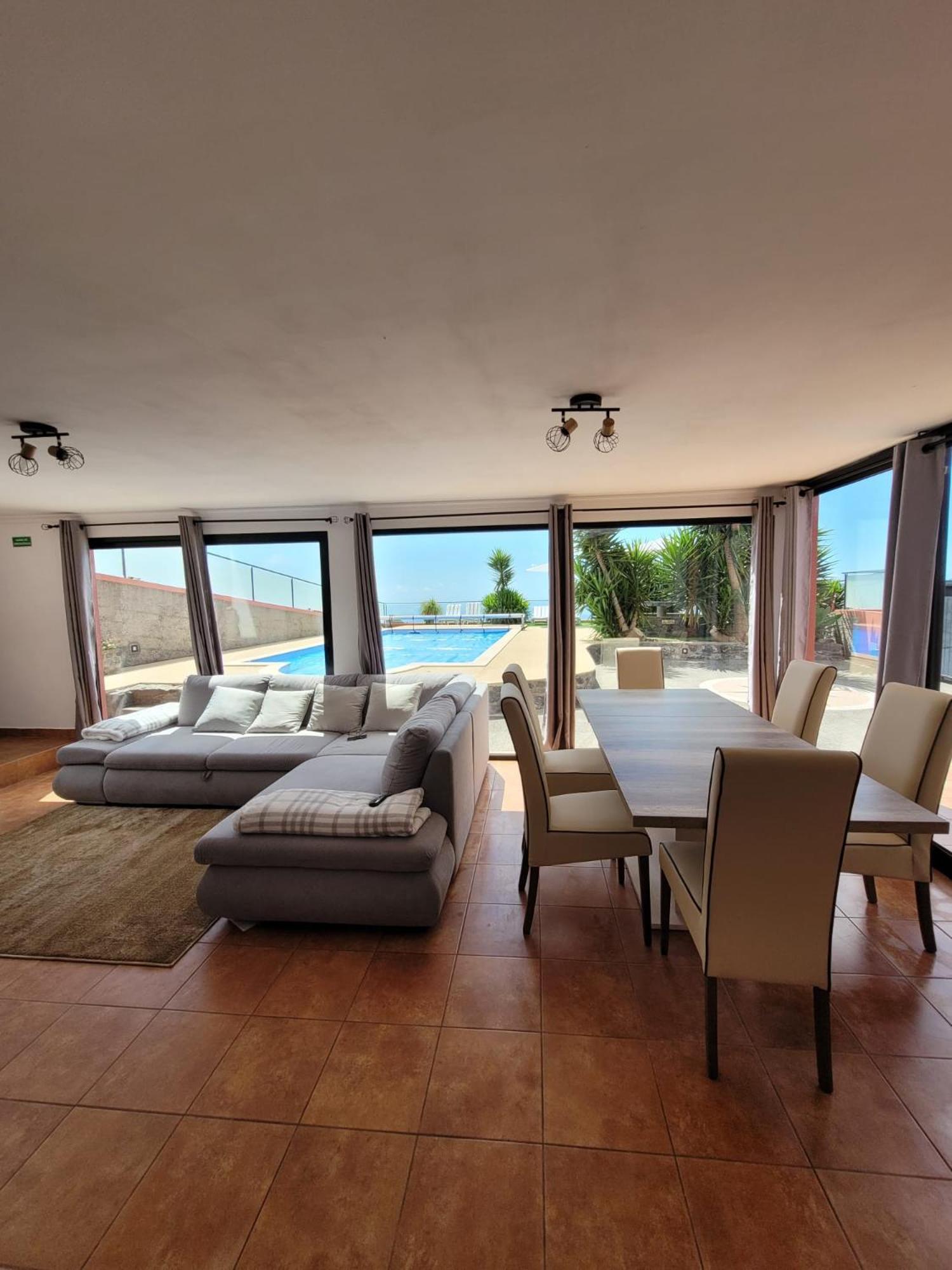 Sunset Paradise Villa With Heated Pool Calheta  Extérieur photo