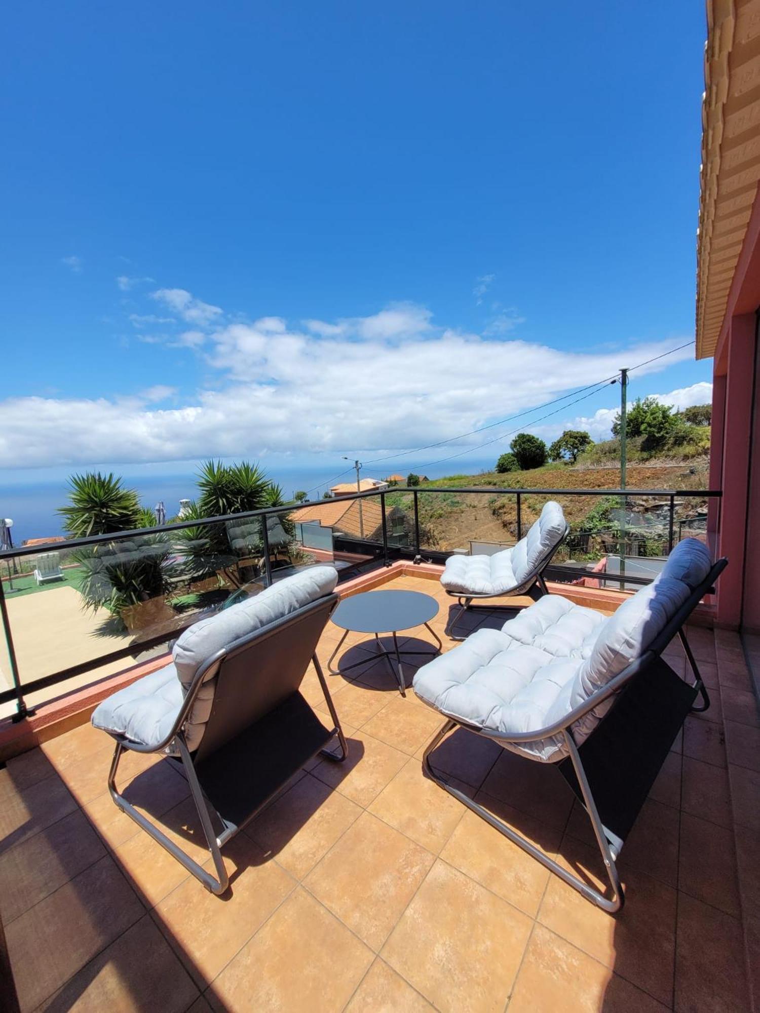 Sunset Paradise Villa With Heated Pool Calheta  Extérieur photo