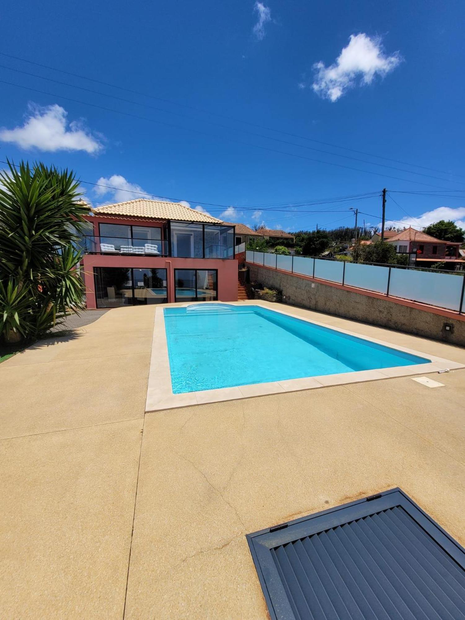 Sunset Paradise Villa With Heated Pool Calheta  Extérieur photo