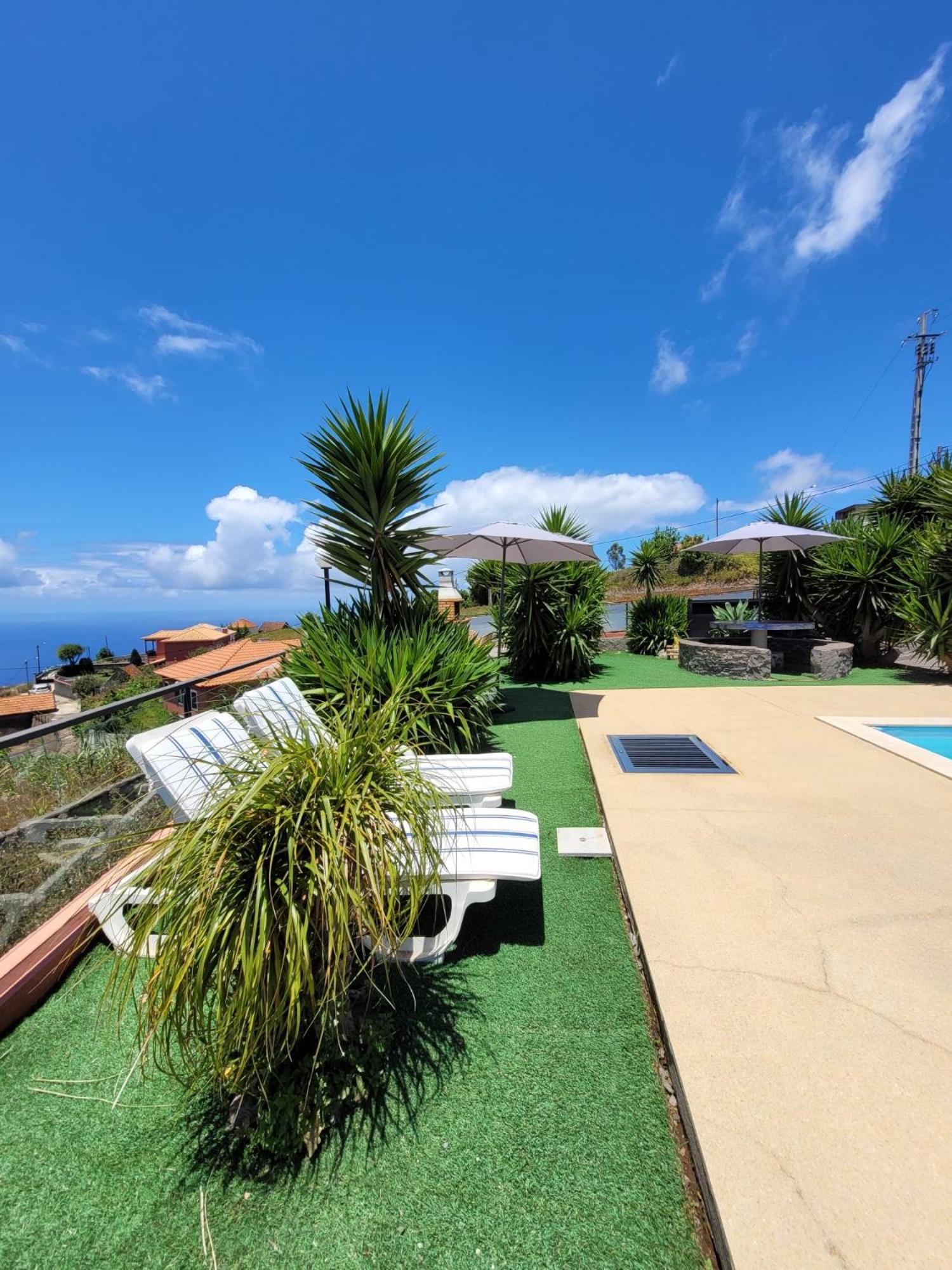 Sunset Paradise Villa With Heated Pool Calheta  Extérieur photo