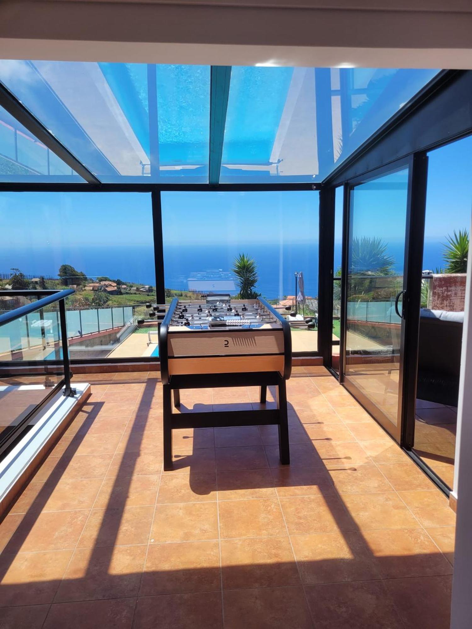 Sunset Paradise Villa With Heated Pool Calheta  Extérieur photo